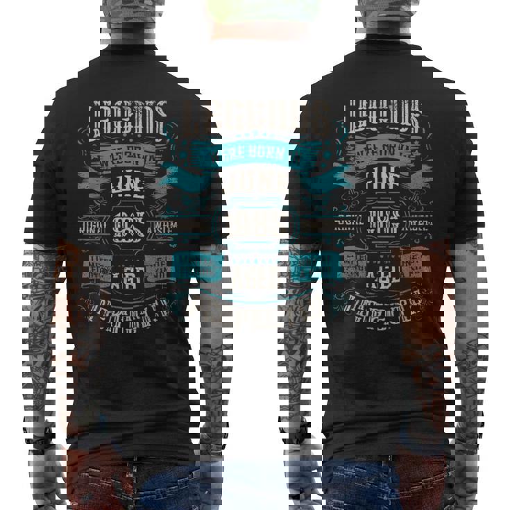 JUNHO 1990 HAPPY BIRTHDAY Tシャツ XL Legendary Were Born In June 1990 – Happy Birthday Mens Back