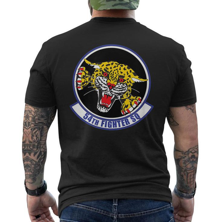 54Th Fighter Squadron Men's Back Print T-shirt