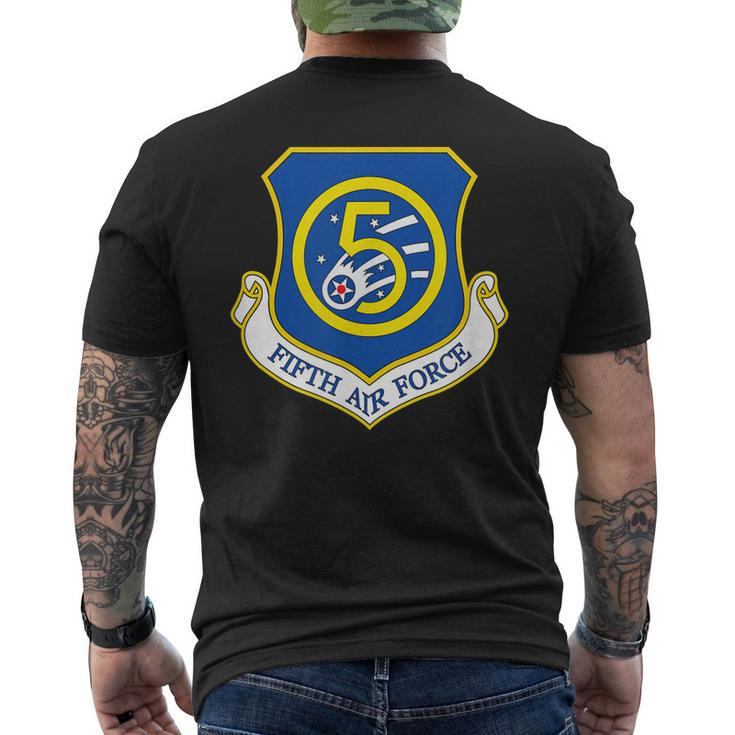 5Th Air Force Men's Back Print T-shirt