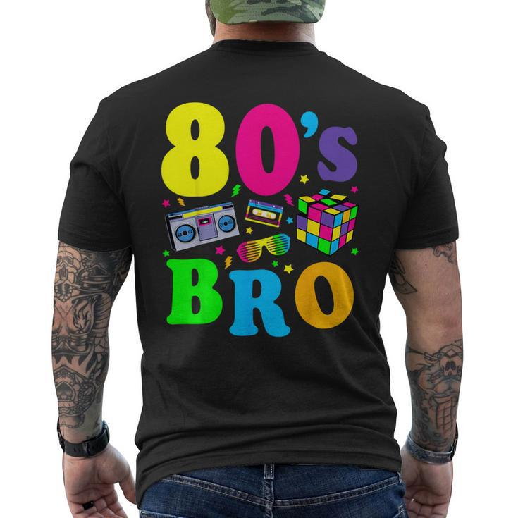 This Is My 80S Bro 80'S 90'S Party Men's T-shirt Back Print