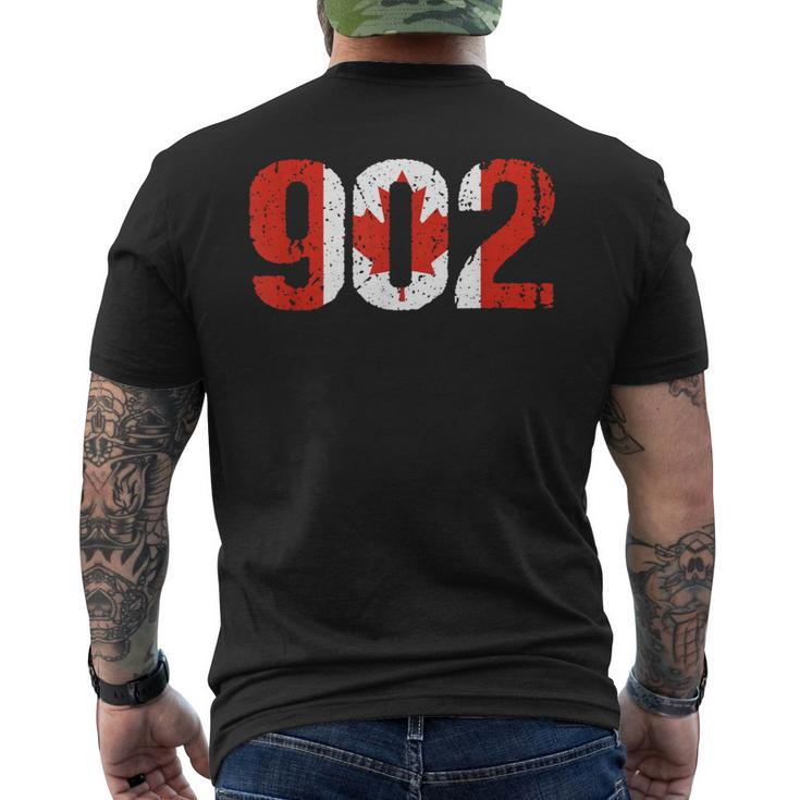 902 Nova Scotia And Prince Edward Island Area Code Canada Men's T-shirt Back Print