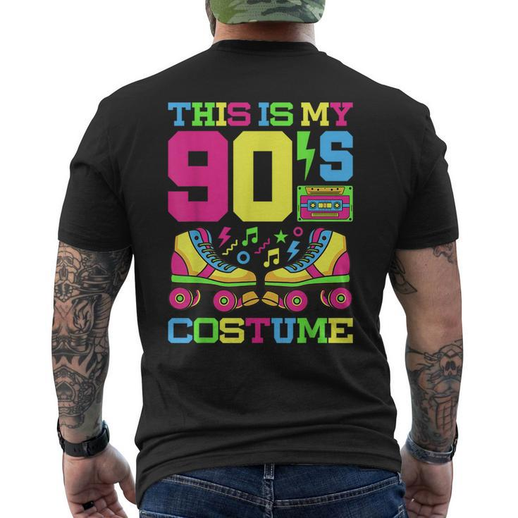 90S Costume 1990S Theme Party Nineties Styles Fashion Outfit  Mens Back Print T-shirt