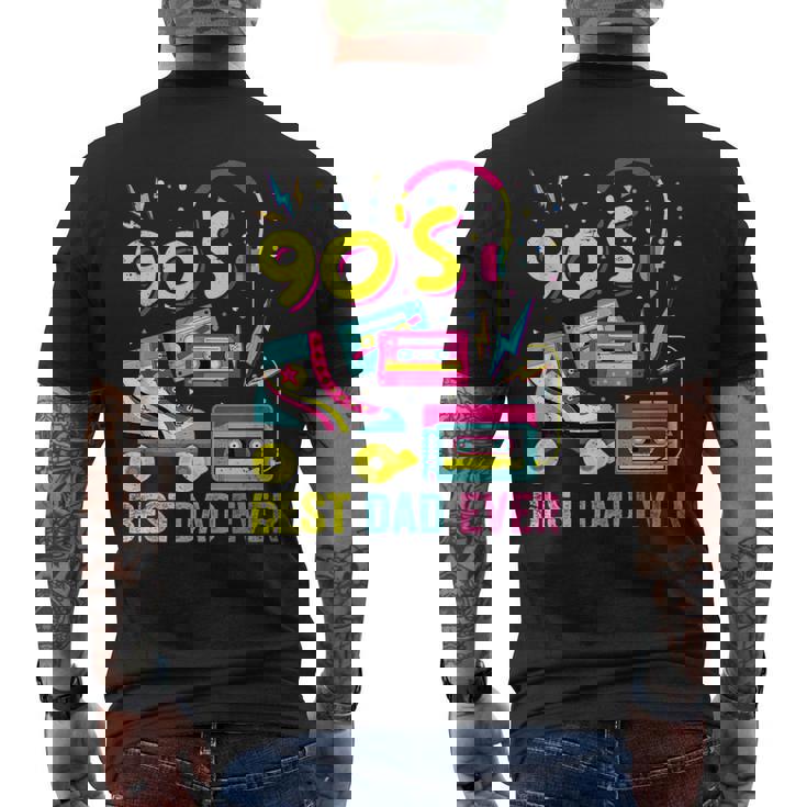 90S Dad 1990S Fashion Nineties Theme Outfit Fathers Day 90S 90S Vintage Designs Funny Gifts Mens Back Print T-shirt