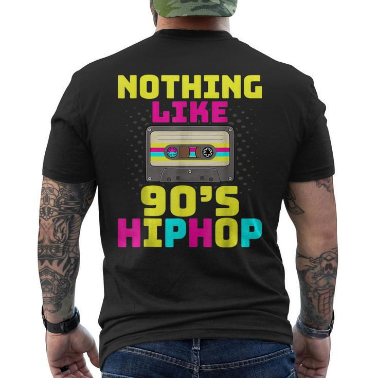 90S Hip Hop Rap Music Nostalgia Old School Clothing Gangster Men's T-shirt Back Print