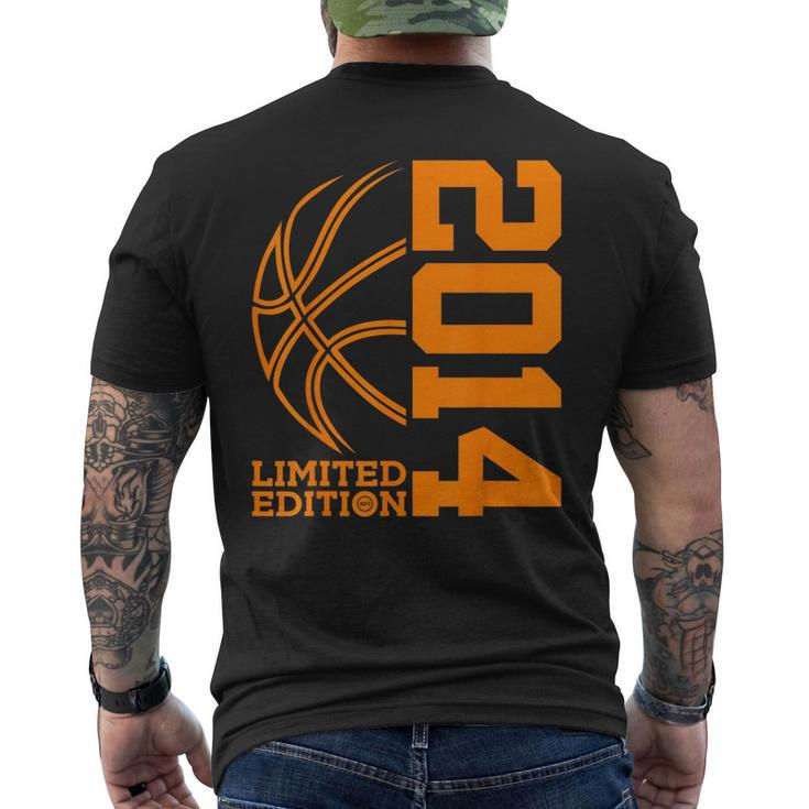 9Th Birthday Basketball Limited Edition 2014 Basketball Funny Gifts Mens Back Print T-shirt