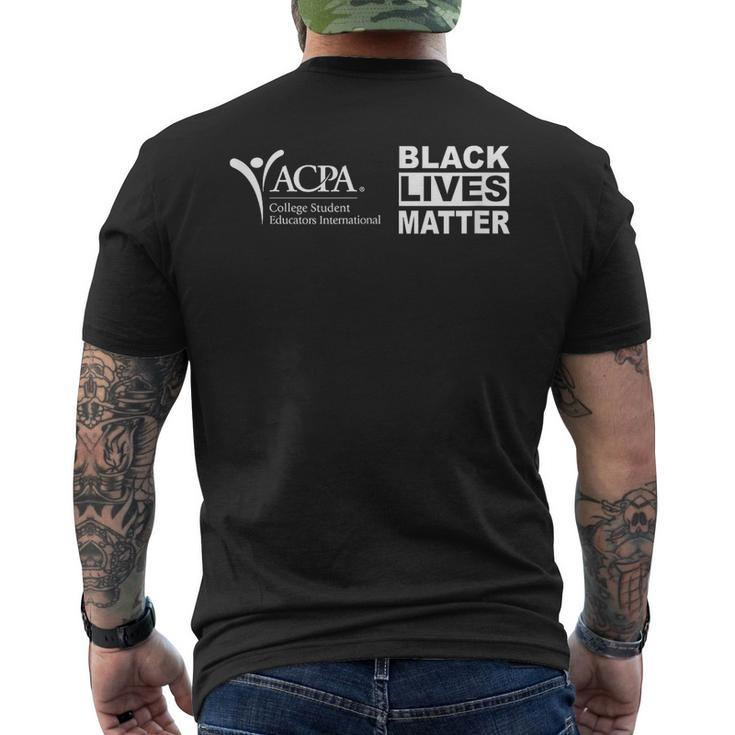 Acpa Blm Mens Back Print T-shirt