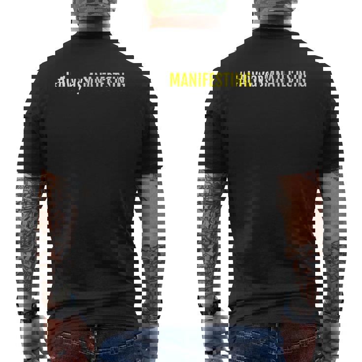 Allwaysmanifesting Men's T-shirt Back Print