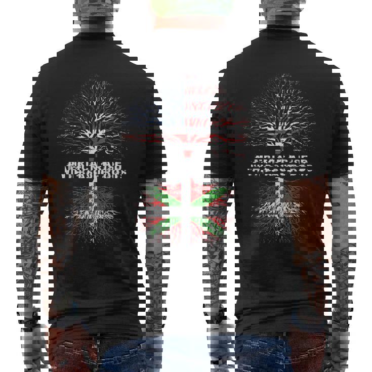 País Vasco Pride Álava Basque Country Roots Mens Back Print