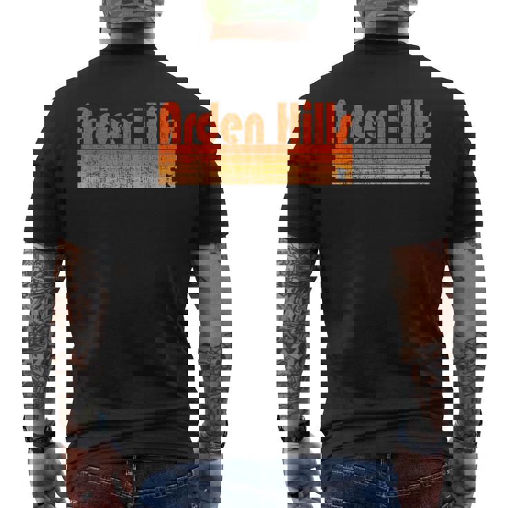 Arden Hills Minnesota Retro 80S Style Men's T-shirt Back Print