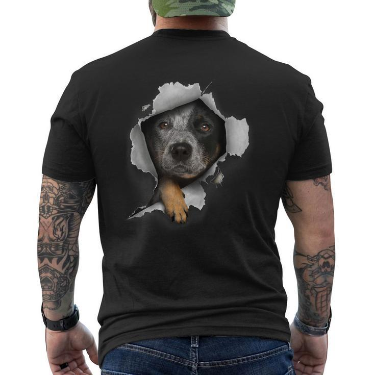 Australian Cattle Dog Dog Owner Dog Lover Dog Men's T-shirt Back Print