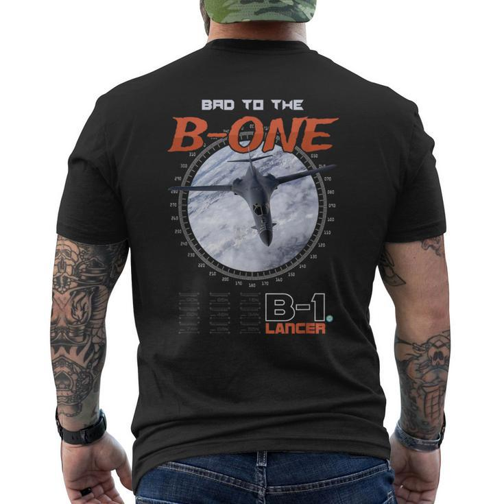 B-1 Lancer Air Force Bomber T Men's T-shirt Back Print