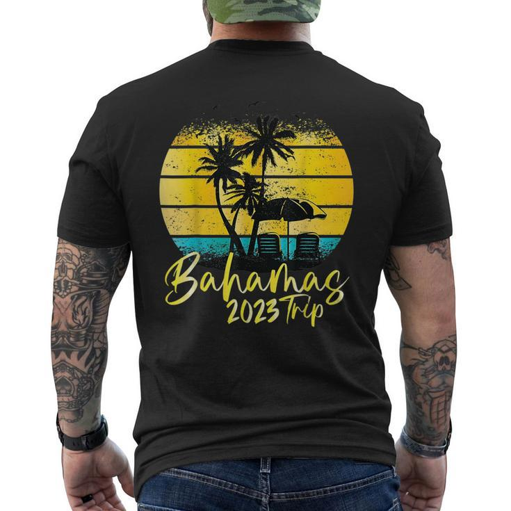 Bahamas Vacation For Family 2023 Bahamas Souvenir  Mens Back Print T-shirt