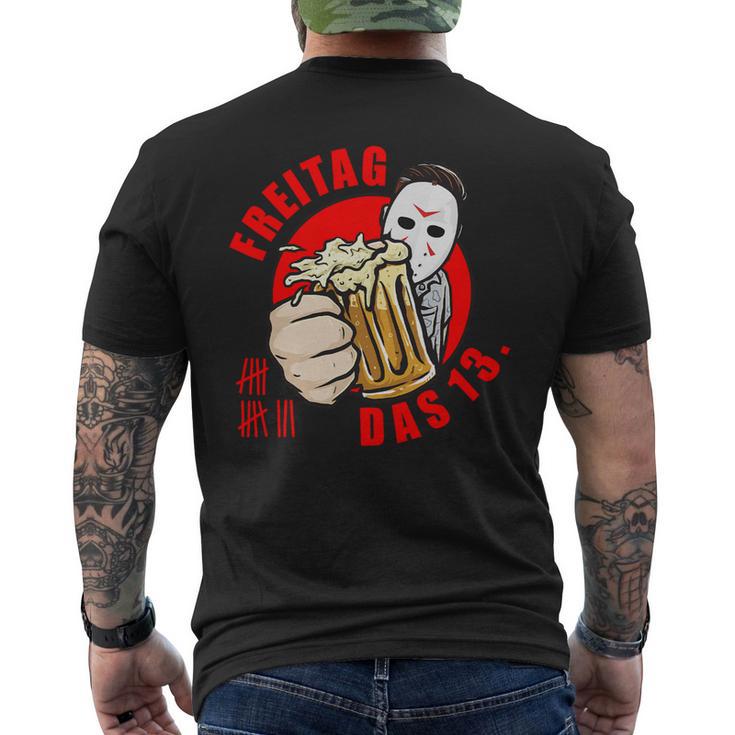 Beer Friday The 13Th Beer Stroke List51 Mens Back Print T-shirt