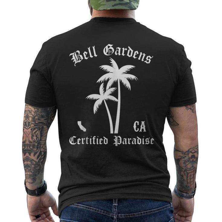 Bell Gardens Certified Paradise Bell Gardens Men's T-shirt Back Print