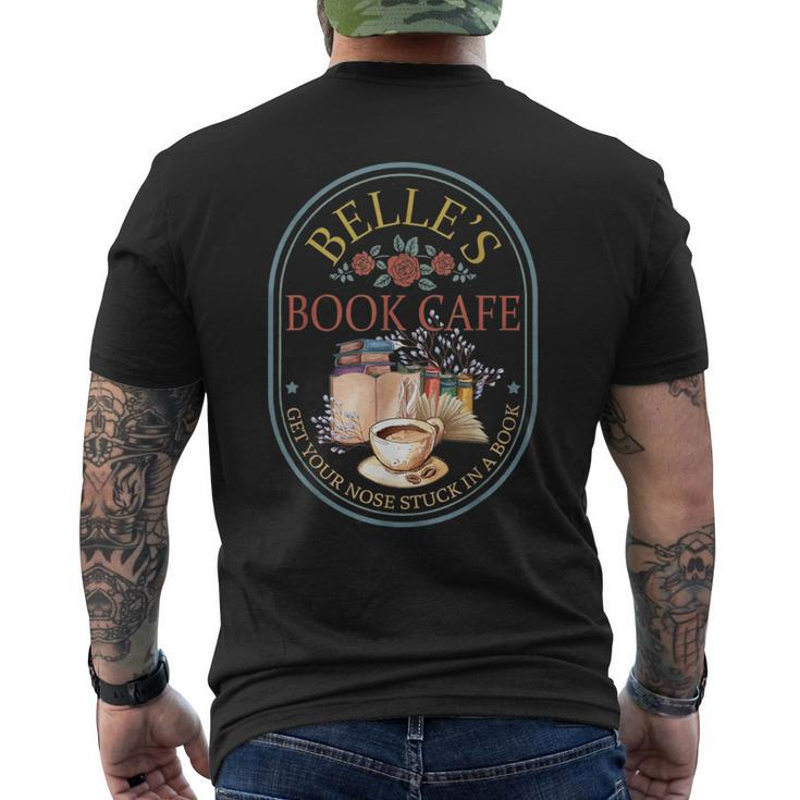Belle's Book Cafe Belle-Book Shop Men's T-shirt Back Print