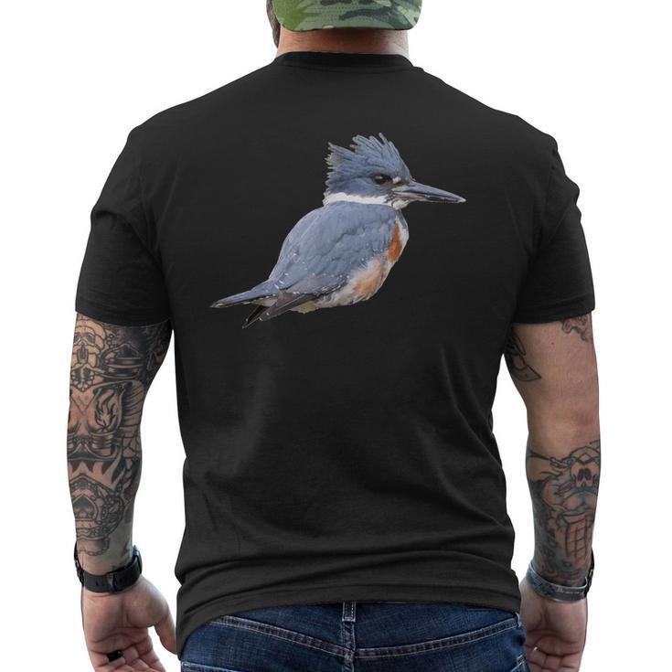 Belted Kingfisher Graphic Men's T-shirt Back Print