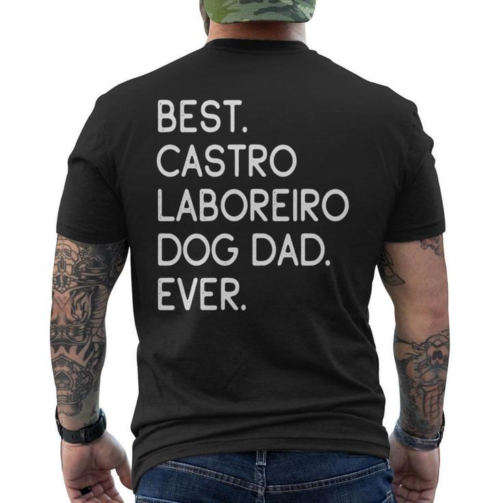 Best Castro Laboreiro Dog Dad Ever Cão De Castro Laboreiro Men's T-shirt Back Print