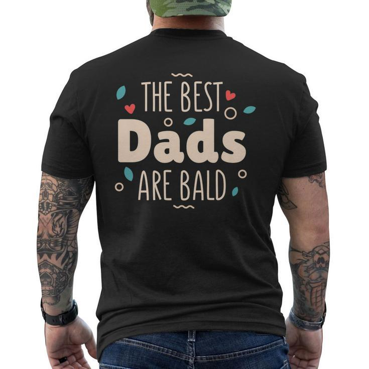 The Best Dads Are Bald Alopecia Awareness And Bald Daddy  For Women Men's Back Print T-shirt