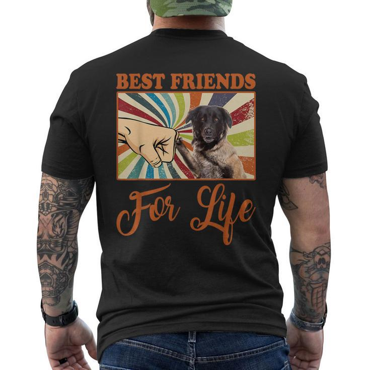 Best Friends For Life Estrela Mountain Dog Dog Lover Men's T-shirt Back Print
