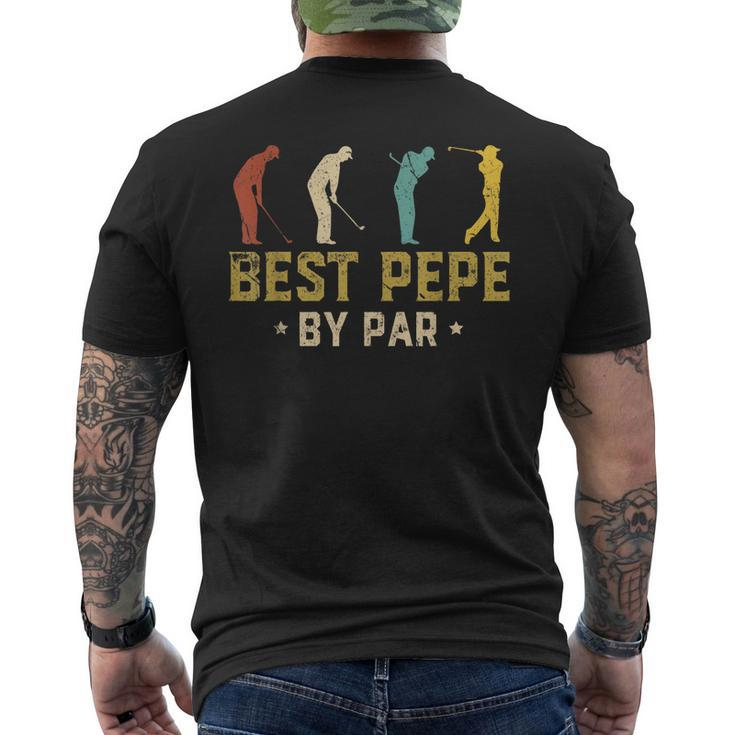 Best Pepe By Par Fathers Day Golf Men's Back Print T-shirt
