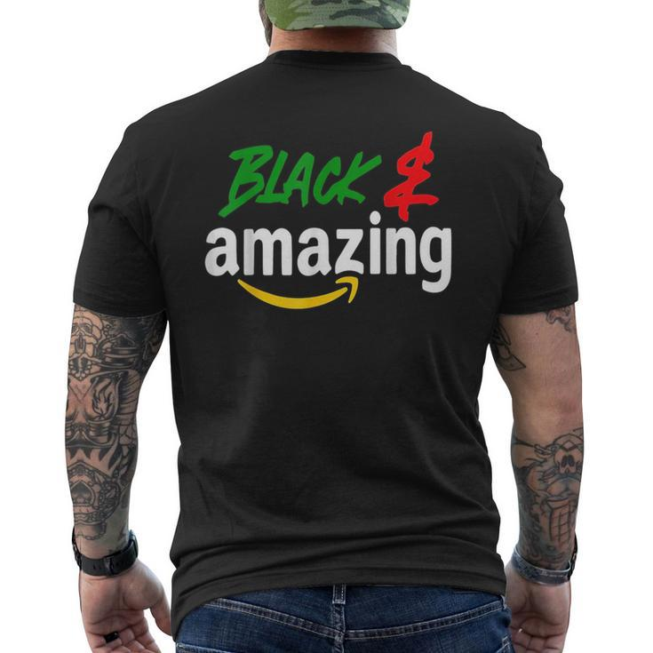 Black And Amazing Junenth  1865 Junenth Gift  Mens Back Print T-shirt
