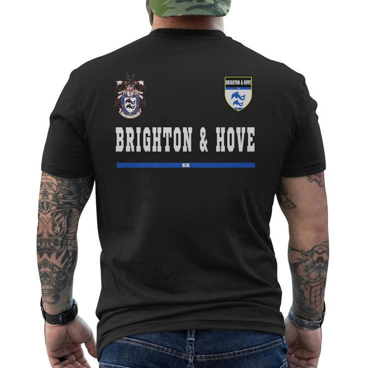 Brighton Hove SportsSoccer Jersey  Flag Football   Mens Back Print T-shirt