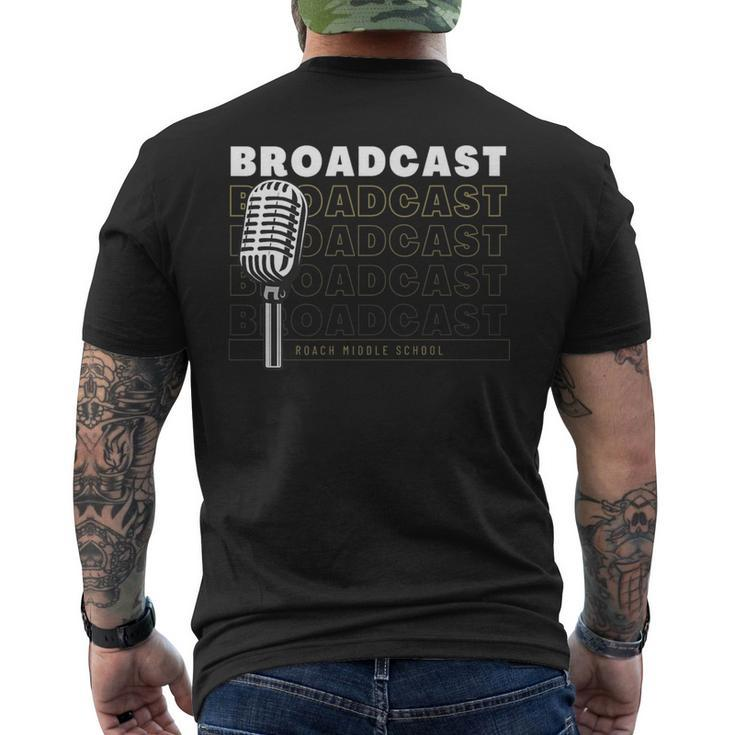 Broadcast Men's T-shirt Back Print