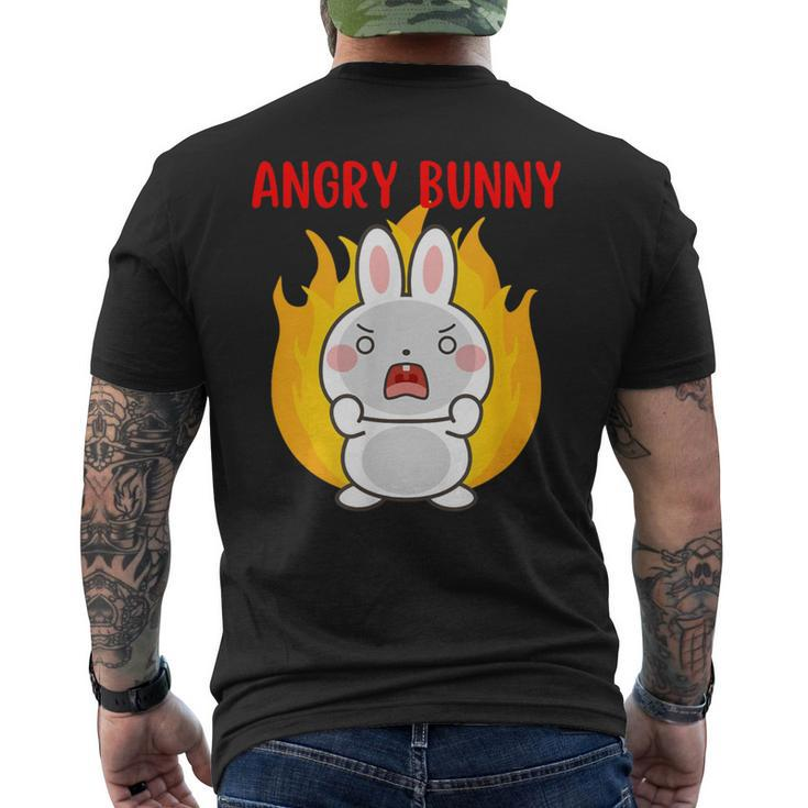 Bunny With A Temper Men's T-shirt Back Print
