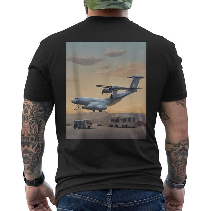 C-9 Nightingale Medevac Master Graphic Men's T-shirt Back Print