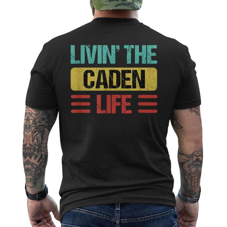 Caden Name Men's T-shirt Back Print