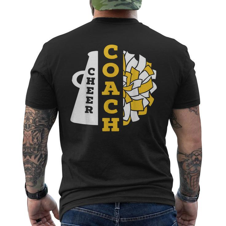 Cheer Coach Cheerleader Coach Cheerleading Coach Men's T-shirt Back Print