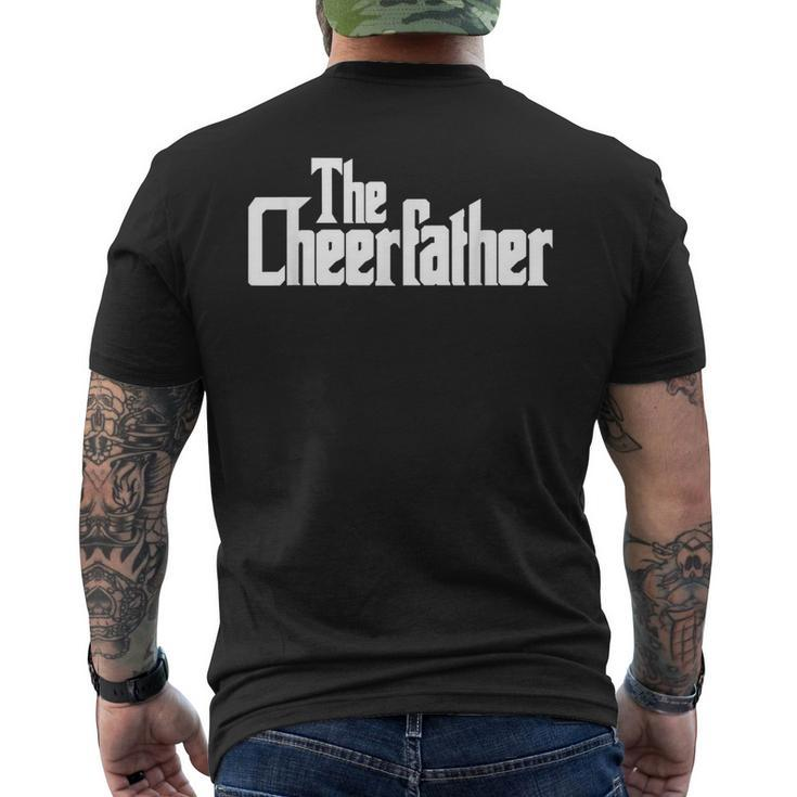 The Cheerfather Fathers Day Cheerleader Men's T-shirt Back Print