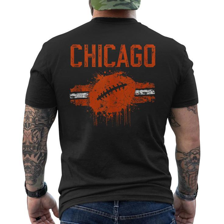 Chicago Fan Retro Vintage Men's T-shirt Back Print