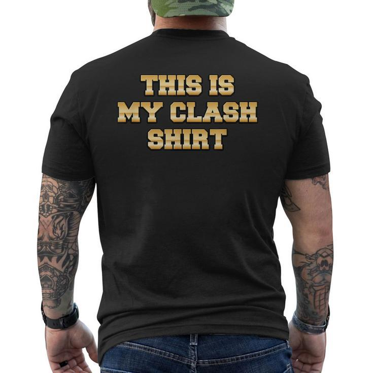 This Is My Clash Men's T-shirt Back Print