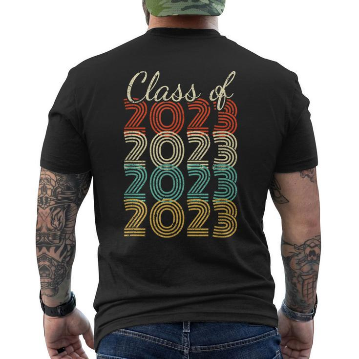 Class Of 2023 Senior 2023 Graduation Men's Back Print T-shirt