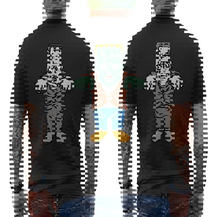 Classic Horror Movie Monstersvintage Monster Frankenstein Mens Back Print T-shirt