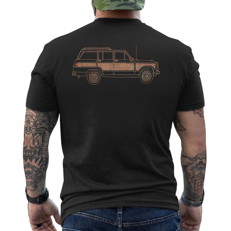 Classic Wagon Suv Men's T-shirt Back Print