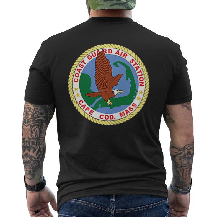 Coast Guard Air Station Cape Cod Cape Cod Funny Gifts Mens Back Print T-shirt