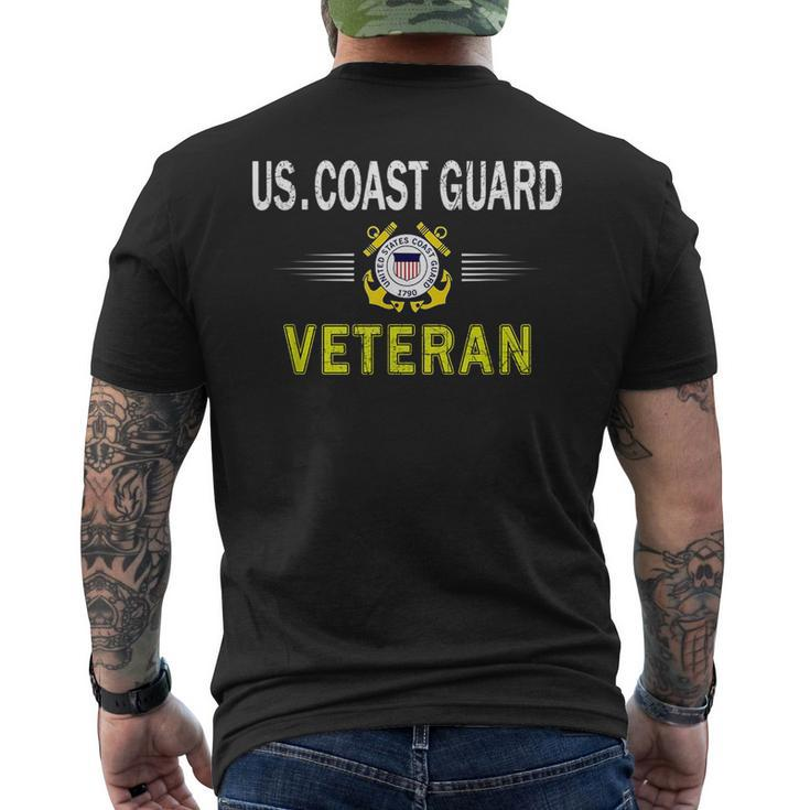 Coast Guard Veterans Day Giftus Coast Guard Veteran Pride Gift For Mens Mens Back Print T-shirt