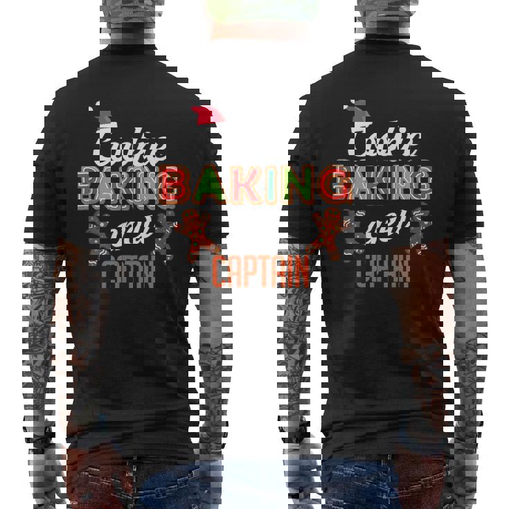 Cookie Baking Crew Captain Holiday Bake Cooks Cooking Men's T-shirt Back Print