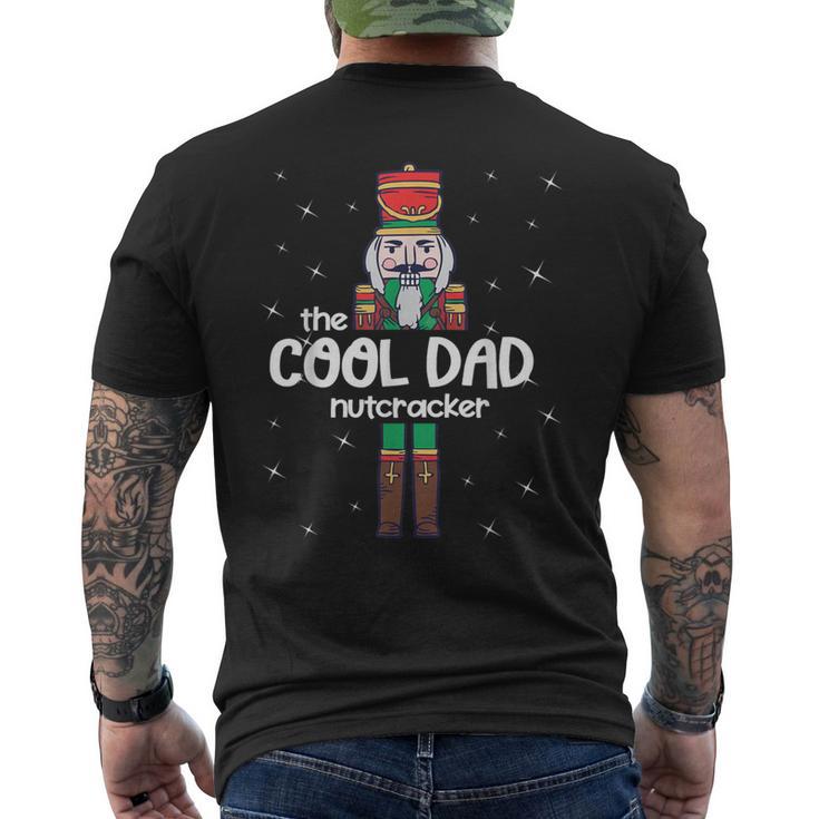 Cool Dad Nutcracker Family Matching Pajama Men's T-shirt Back Print