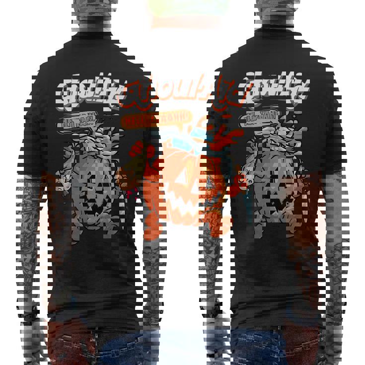 Cool Ghoul Aid Ghoul Pumpkin Cute Meme Halloween Halloween Men's T-shirt Back Print
