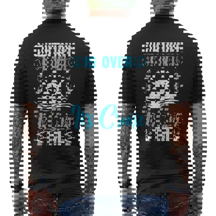 Countdown Is Over Its Cruise Time Cruising Mens Back Print T-shirt