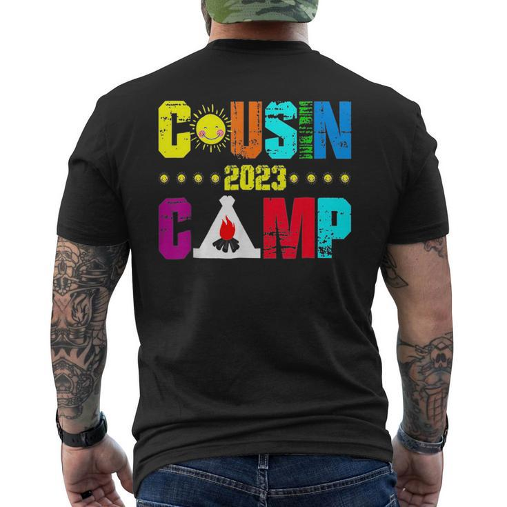 Cousin Camp 2023 Cousin Tribe Vacation T   Mens Back Print T-shirt
