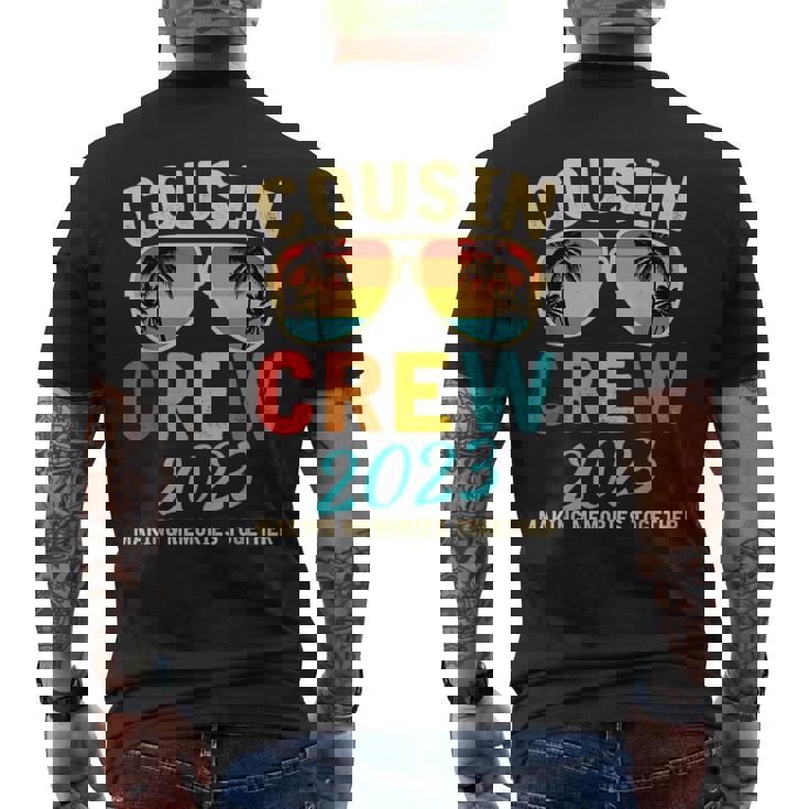 Cousin Crew 2023 Family Making Memories Together Men's T-shirt Back Print