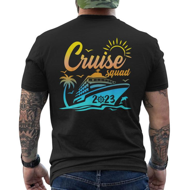 Cruise Squad 2023 Making Memories Together Family Summer Men's T-shirt Back Print