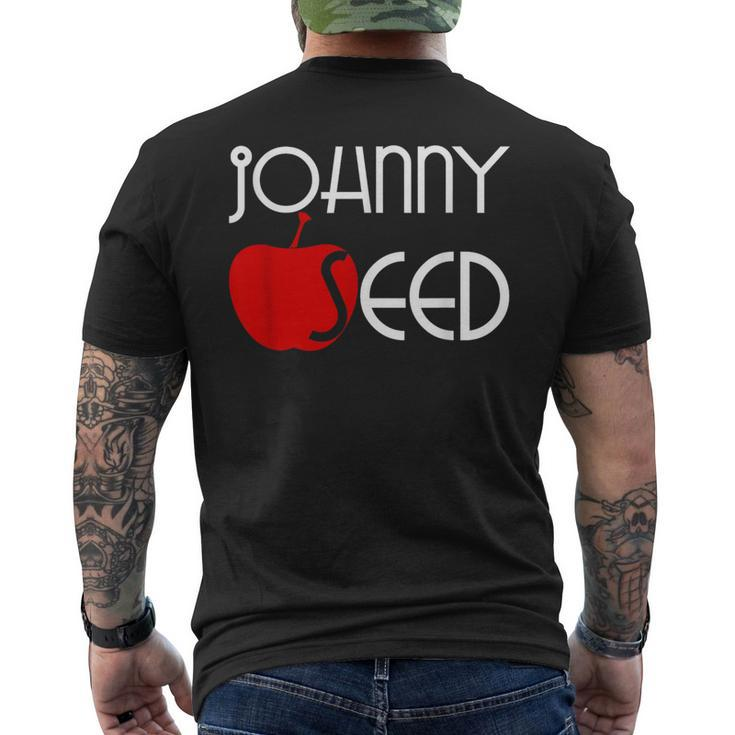 Cute Johnny Appleseed Men's T-shirt Back Print