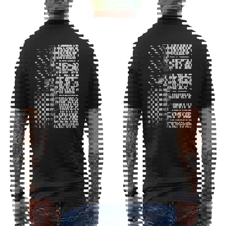 Nobody Needs An Ar15 T-Shirt Pro 2nd Amendment Back