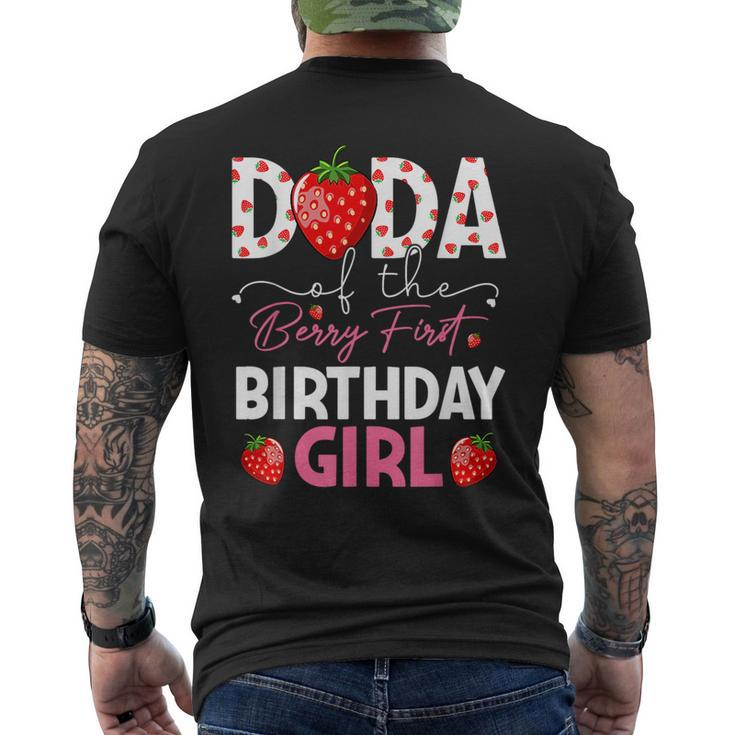 Dada Of The Berry First Birthday Gifts Girl Sweet Strawberry  Mens Back Print T-shirt