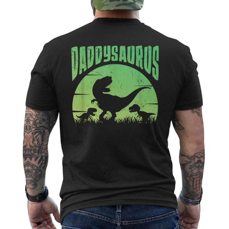 Daddysaurus - Daddy T Rex Great Father’S Day Gift - Classic  Mens Back Print T-shirt